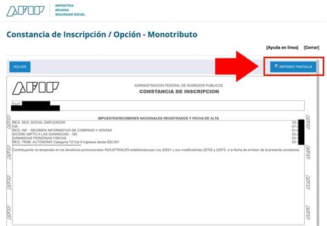 obtener constancia de cuit.